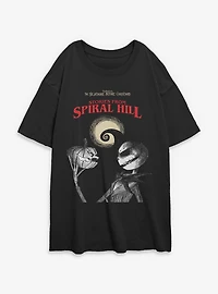 Disney The Nightmare Before Christmas Stories From Spiral Hill Womens Oversized T-Shirt