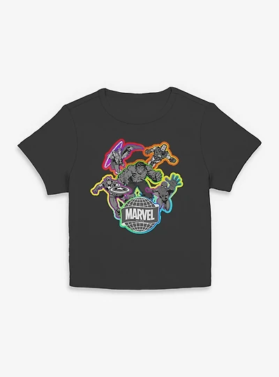 Marvel Energized Heroes Women Baby T-Shirt