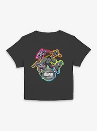 Marvel Energized Heroes Women Baby T-Shirt