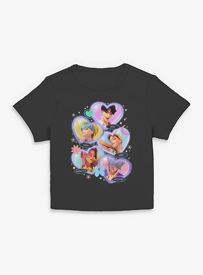 KPop Demon Hunters Saja Boys Heart Pose Women Baby T-Shirt
