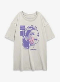 Kpop Demon Hunters Rumi HUNTR/X Womens Oversized T-Shirt