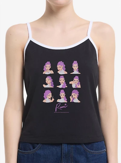 KPop Demon Hunters Huntrix Rumi Expressions Womens Cami