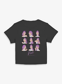 KPop Demon Hunters HUNTR/X Rumi Expressions Women Baby T-Shirt