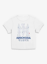 Pokemon Arrokuda Gyotaku Women Baby T-Shirt