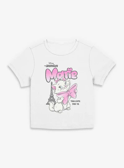 Disney The Aristocats Too Cute Fur Ya Women Baby T-Shirt