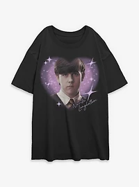 Harry Potter Neville Longbottom Heart  Womens Oversized T-Shirt