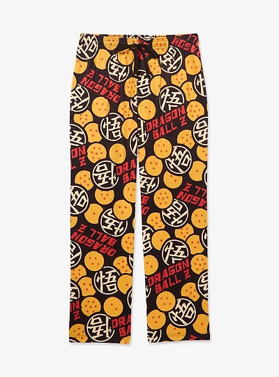 Dragon Ball Z Balls Allover Print Sleep Pants - BoxLunch Exclusive