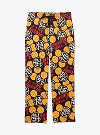 Dragon Ball Z Balls Allover Print Sleep Pants - BoxLunch Exclusive