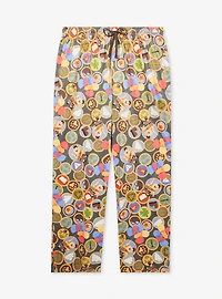 Disney Pixar Up Wilderness Explorer Badges Allover Print Plus Sleep Pants - BoxLunch Exclusive