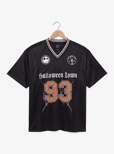 Disney The Nightmare Before Christmas Jack Skellington Halloween Town Football Jersey — BoxLunch Exclusive