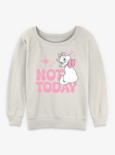 Disney The Aristocats Not Today Womens Slouchy Sweatshirt
