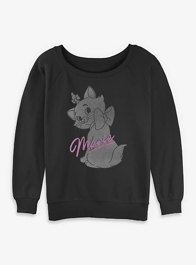 Disney The Aristocats Marie Womens Slouchy Sweatshirt