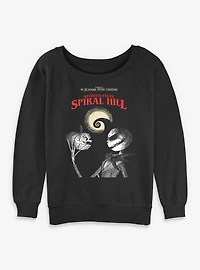 Disney The Nightmare Before Christmas Stories From Spiral Hill Womens Slouchy Sweatshirt
