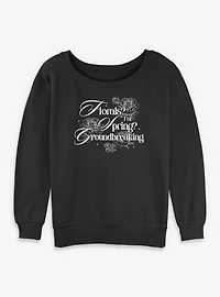 The Devil Wears Prada Groundbreaking Womens Slouchy Sweatshirt