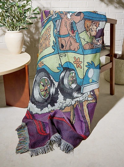 Scooby-Doo! Mystery Machine Tapestry Throw - BoxLunch Exclusive