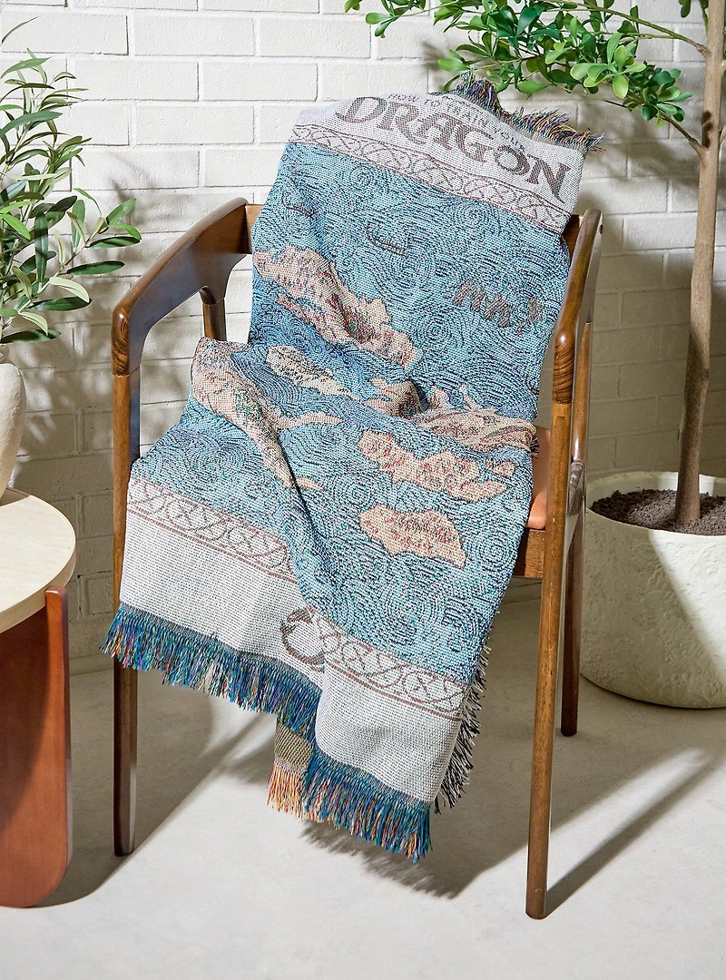 DreamWorks How To Train Your Dragon Map Tapestry Throw - BoxLunch Exclusive