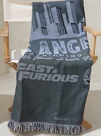 Fast & Furious Poster Tapestry Throw