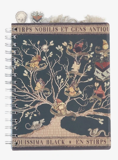 Harry Potter Black Family Tree Figural Tab Journal