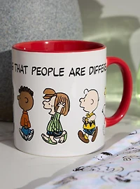 Peanuts People Are Different Mug