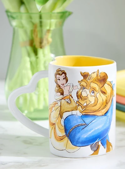 Disney Beauty and the Beast Belle & Beast Ballroom Mug