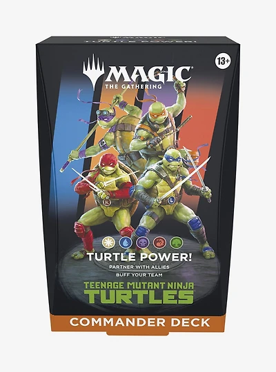 Magic: The Gathering x Teenage Mutant Ninja Turtles Commander Deck
