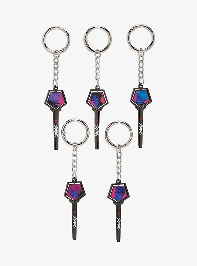 KPop Demon Hunters Saja Boys Lightstick Blind Box Spinner Keychain - BoxLunch Exclusive