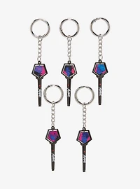KPop Demon Hunters Saja Boys Lightstick Blind Box Spinner Keychain - BoxLunch Exclusive