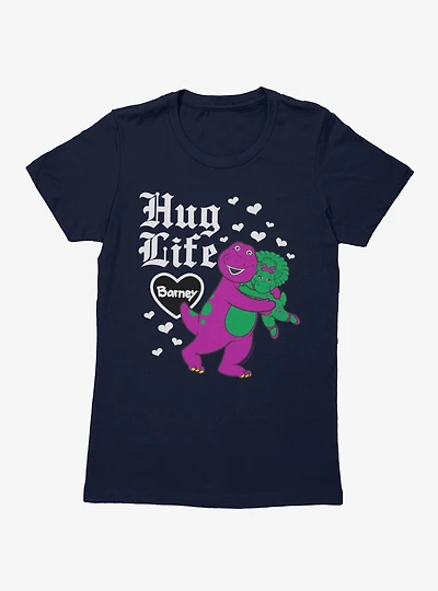 Barney Hug Life And Hearts T-Shirt