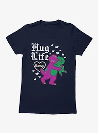 Barney Hug Life And Hearts T-Shirt