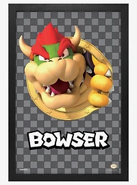 Super Mario 3D Port Bowser 11x17" Framed Poster