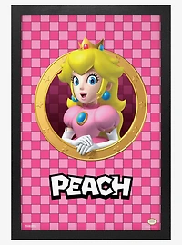 Super Mario 3D Port Peach 11x17" Framed Poster