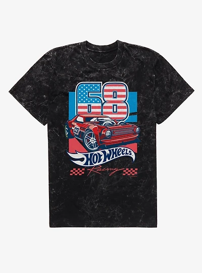 Hot Wheels 68 Racing Mineral Wash T-Shirt