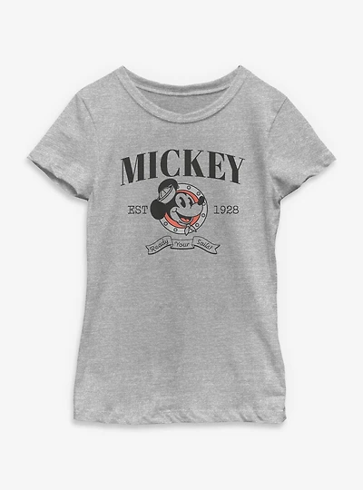 Disney Mickey Mouse Ready Your Sails Youth Girls T-Shirt