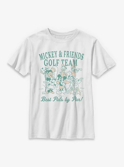 Disney Mickey Mouse Golfing Pals Youth T-Shirt