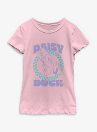 Disney Daisy Duck Checkered Set Youth Girls T-Shirt