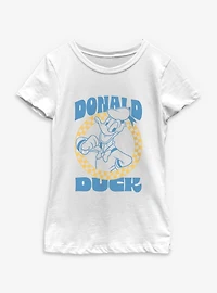 Disney Donald Duck Checkered Set Youth Girls T-Shirt