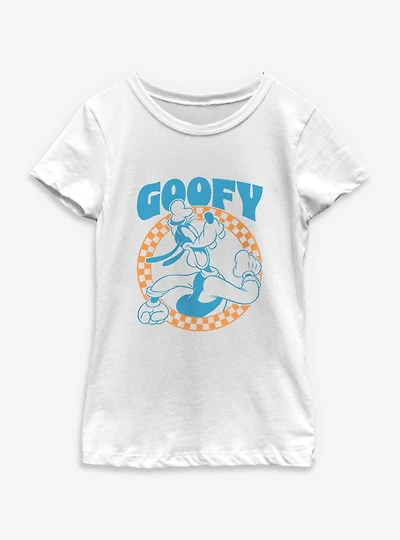Disney Goofy Checkered Set Youth Girls T-Shirt