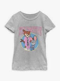Disney Zootopia Pawsitive Youth Girls T-Shirt