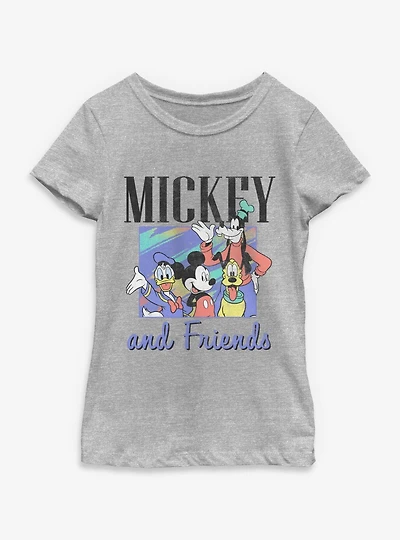 Disney Mickey Mouse Box Group Youth Girls T-Shirt