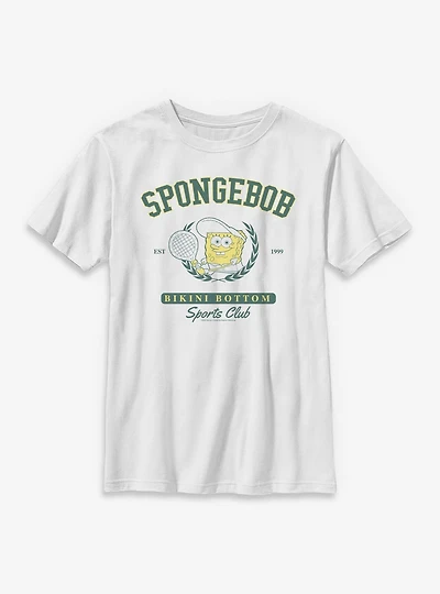 Spongebob Squarepants Tennis Bob Youth T-Shirt