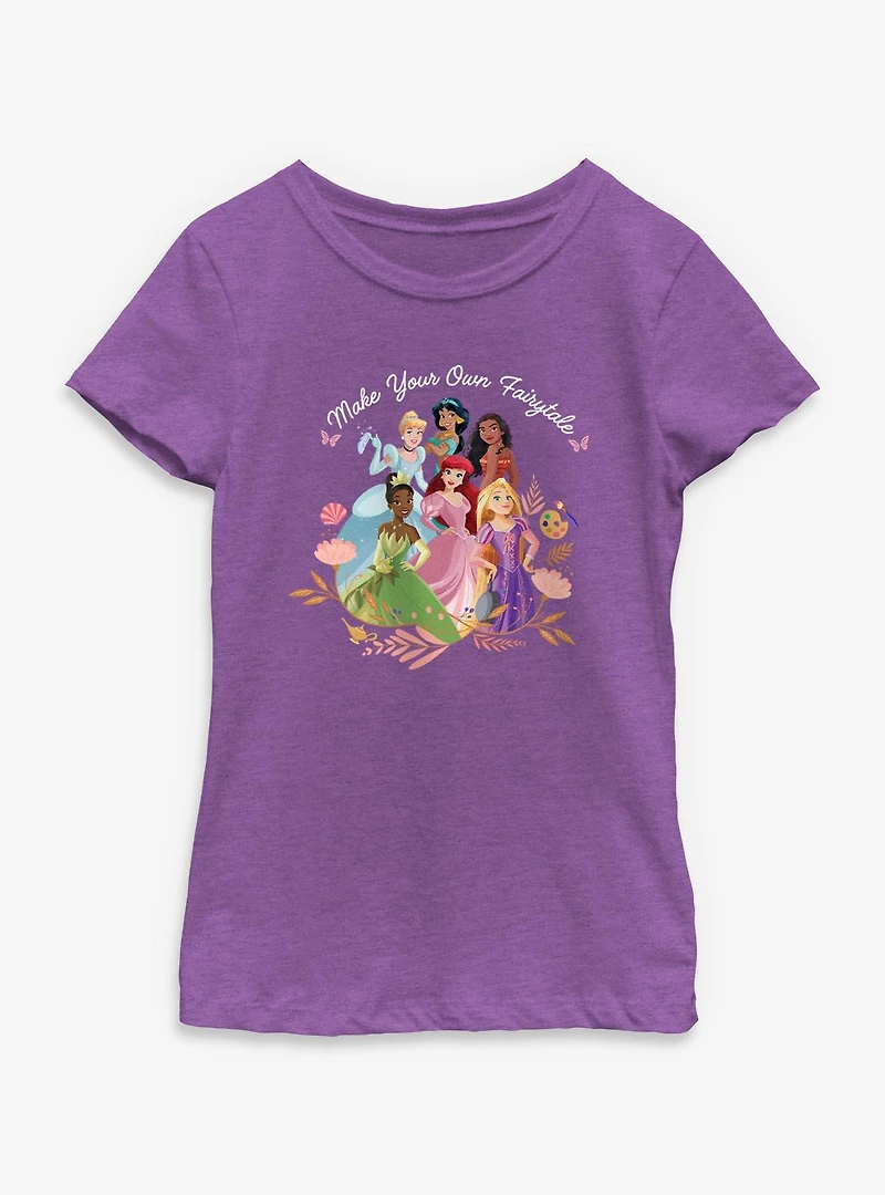 Disney Princesses Make Your Own Fairytale Youth Girls T-Shirt