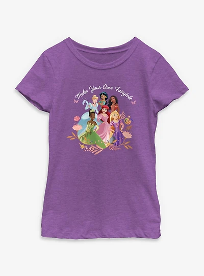 Disney Princesses Make Your Own Fairytale Youth Girls T-Shirt