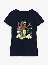 Disney Princess And The Frog Believe Yourself Youth Girls T-Shirt