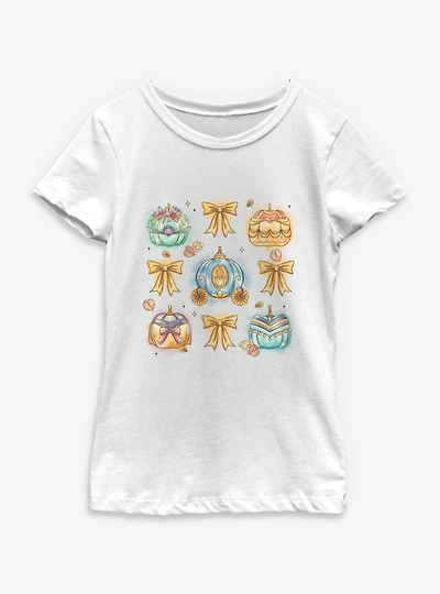 Disney Princesses Princess Bow Youth Girls T-Shirt