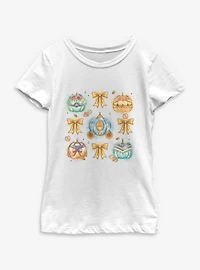 Disney Princesses Princess Bow Youth Girls T-Shirt