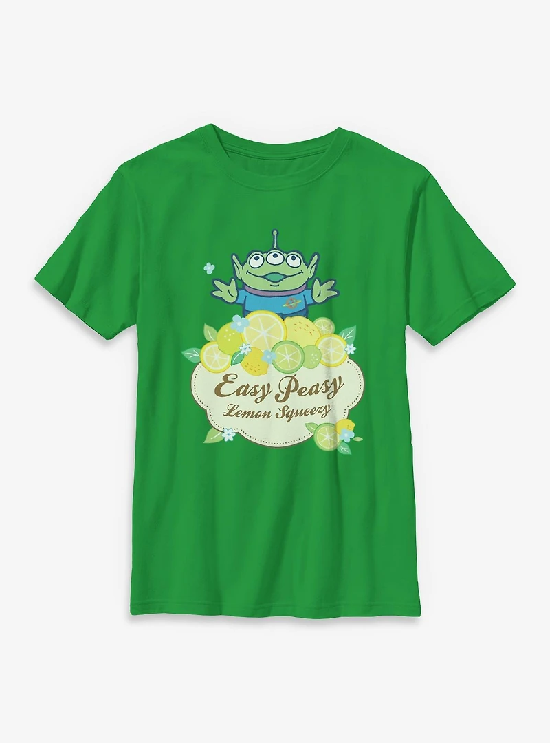 Disney Toy Story Alien Lemon Squeezy Youth T-Shirt