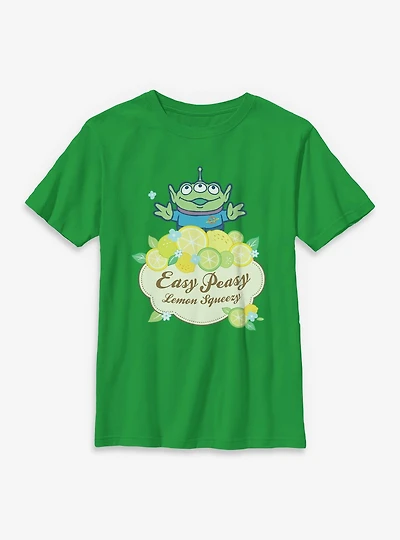 Disney Toy Story Alien Lemon Squeezy Youth T-Shirt