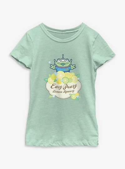 Disney Toy Story Alien Lemon Squeezy Youth Girls T-Shirt