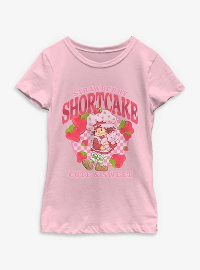 Strawberry Shortcake Cute And Sweet Youth Girls T-Shirt