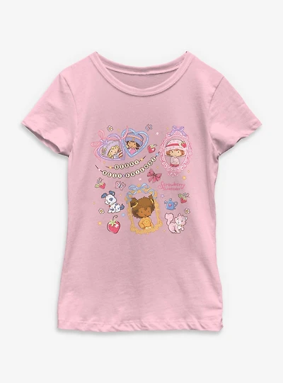 Strawberry Shortcake Berry Best Friends Youth Girls T-Shirt
